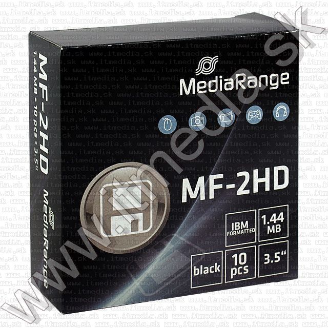 Image of MediaRange Floppy, 10pack DSHD 1.44MB (IT8344)